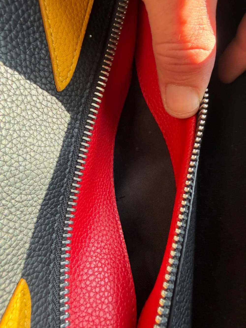 Fendi Selleria Monster Eyes Large Peekaboo Bag